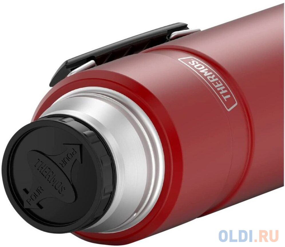 Thermos Термос KING SK2020 Rustic Red, карминно-красный, 2 л.