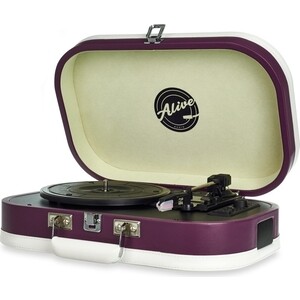 Виниловый проигрыватель Alive Audio VINTAGE Blueberry Nights c Bluetooth VNT-02-BN