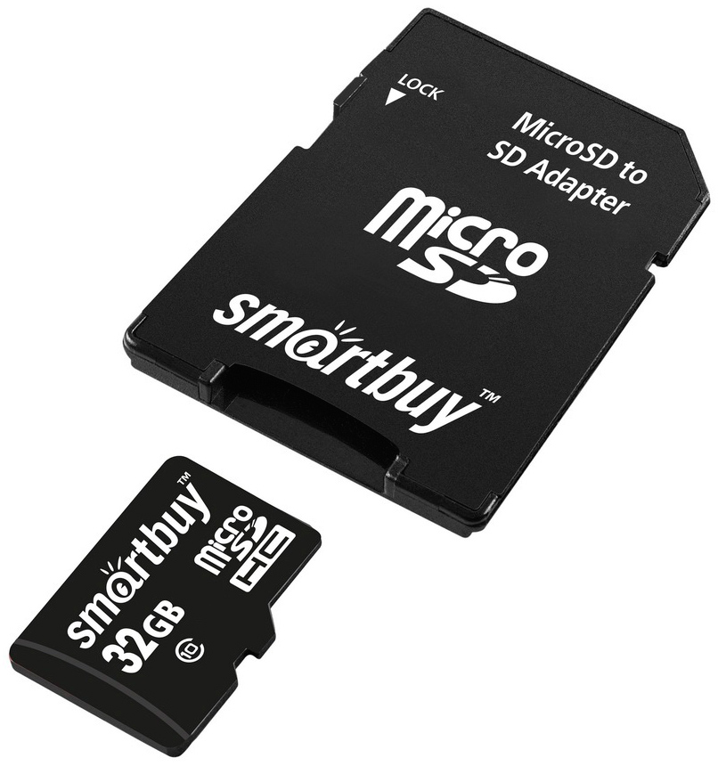 Карта памяти MicroSDHC Smartbuy в Москвe