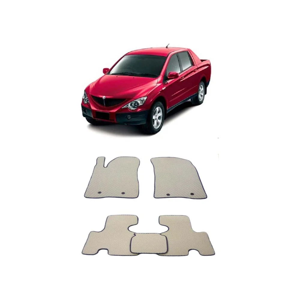 Ковры в салон автомобиля ssang yong actyon sport i 2007 - 2012 Eva Smart 1744-B5A1-S <vendorcode>