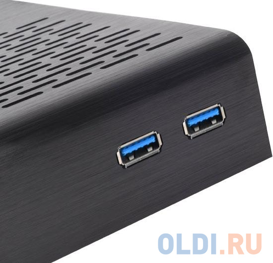 Корпус mini-ITX SilverStone SST-PT13B-USB3.0 Без БП чёрный