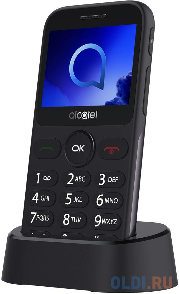 Телефон Alcatel 2019G серый 2.4" 16 Мб Bluetooth