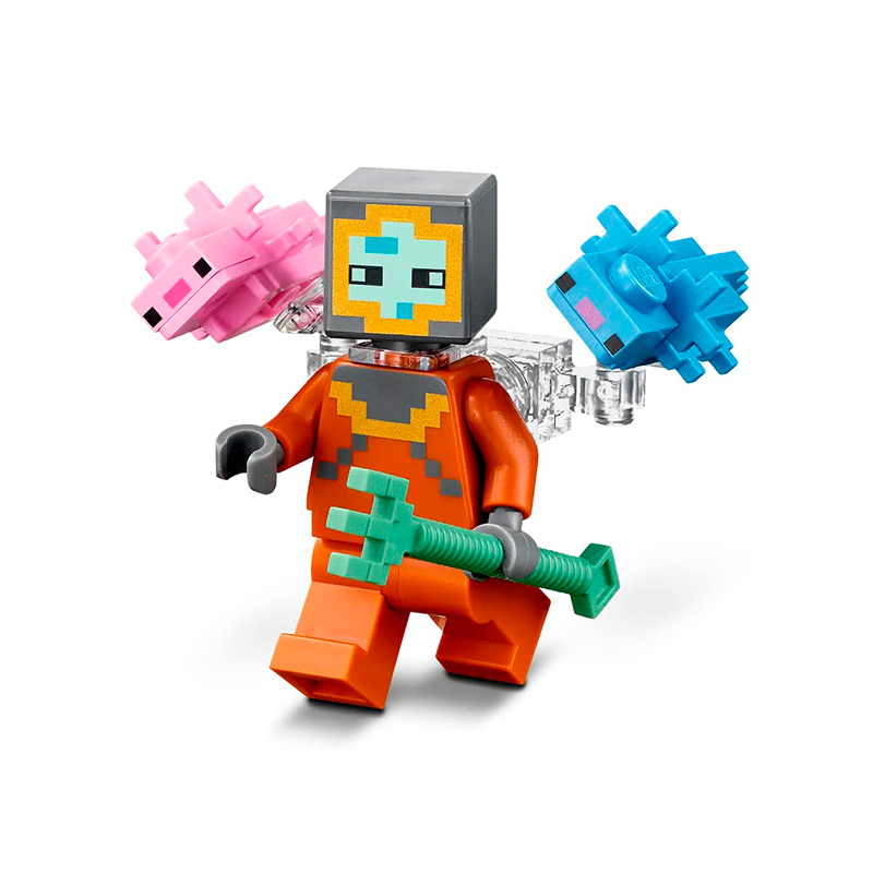 Конструктор Lego Minecraft Битва со стражем. 124 дет. 21180