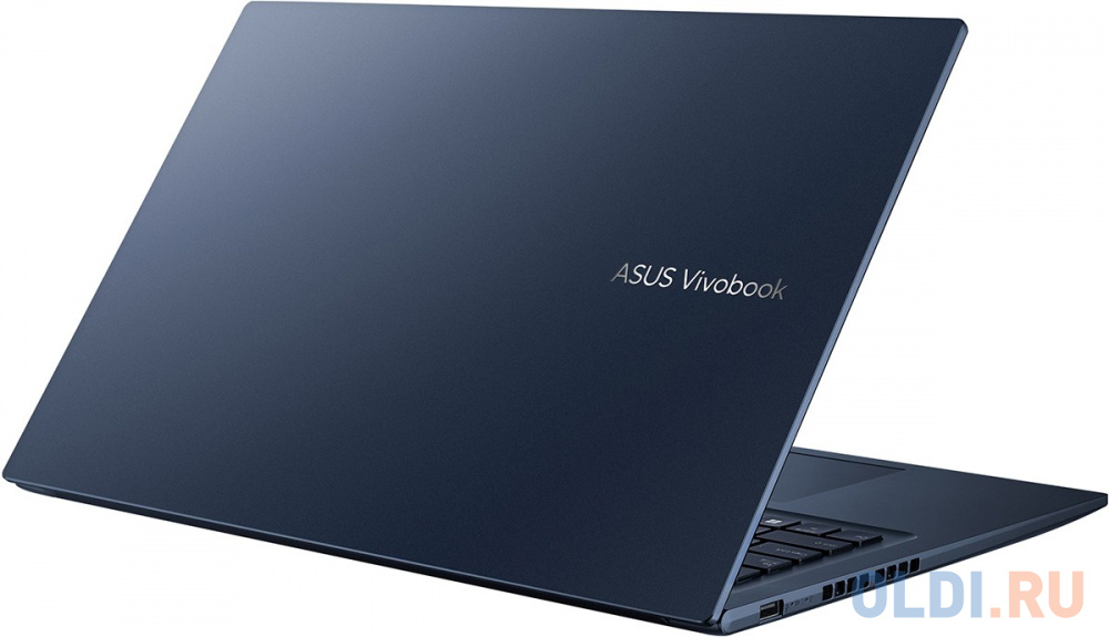 Ноутбук Asus VivoBook 17X K1703ZA-AU171 Core i5 12500H 16Gb SSD512Gb Intel Iris Xe graphics 17.3" IPS FHD (1920x1080) noOS blue WiFi BT Cam (90NB