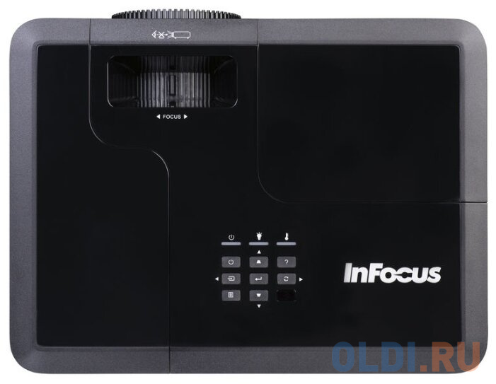 Проектор INFOCUS IN134 DLP, 4000 ANSI Lm, XGA (1024x768), 28500:1, 1.94-2.16:1, 3.5mm in, Composite video, VGAin, HDMI 1.4aх3 (поддержка 3D), USB-A (д