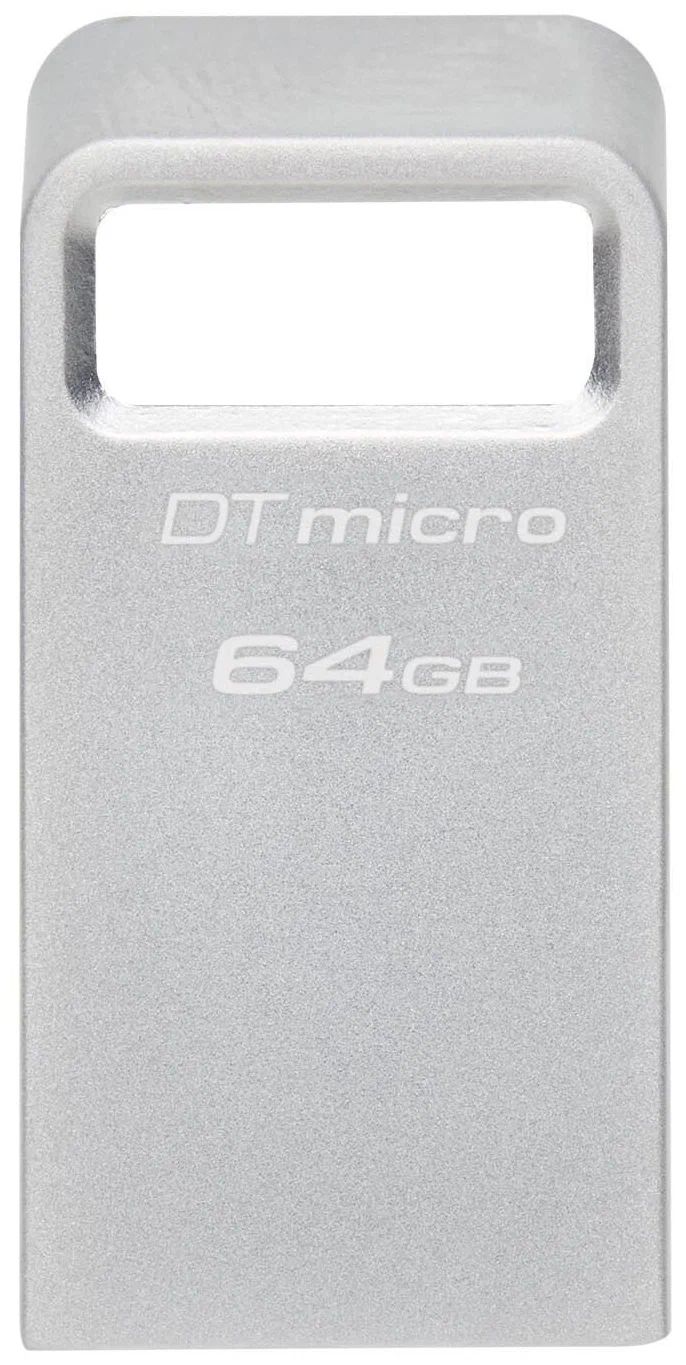 Флешка Kingston DataTraveler Micro 64GB DTMC3G2/64GB (USB 3.2)