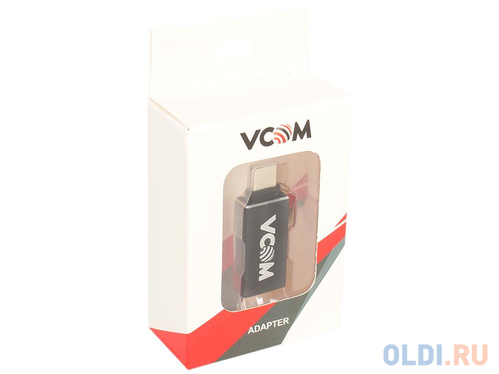 Переходник Type-C USB 3.0 VCOM Telecom CA431M черный в Москвe