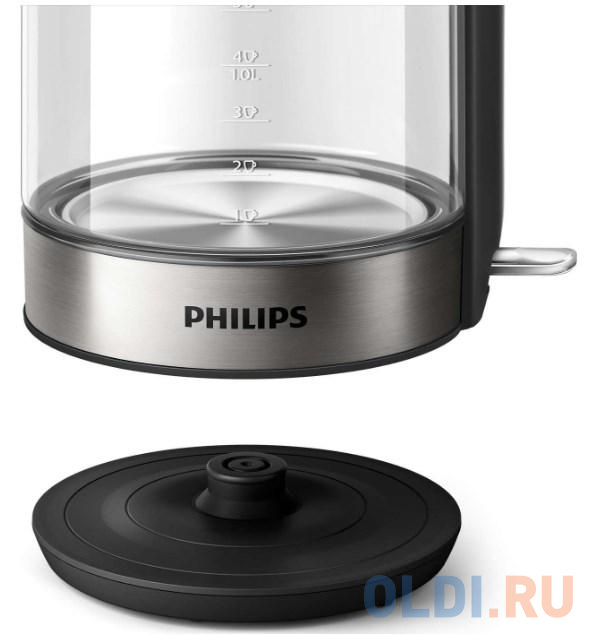 Чайник электрический Philips HD9339/80 2200 Вт прозрачный 1.7 л стекло