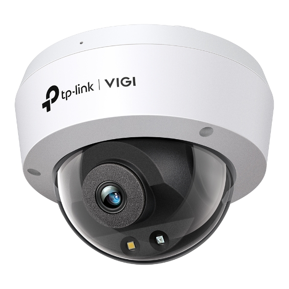 IP-камера TP-Link VIGI C240(4mm) 4 мм, купольная, 4Мпикс, CMOS, до 2560x1440, до 30 кадров/с, ИК подсветка 30м, POE, -30 °C/+60 °C, белый (VIGI C240(4mm))