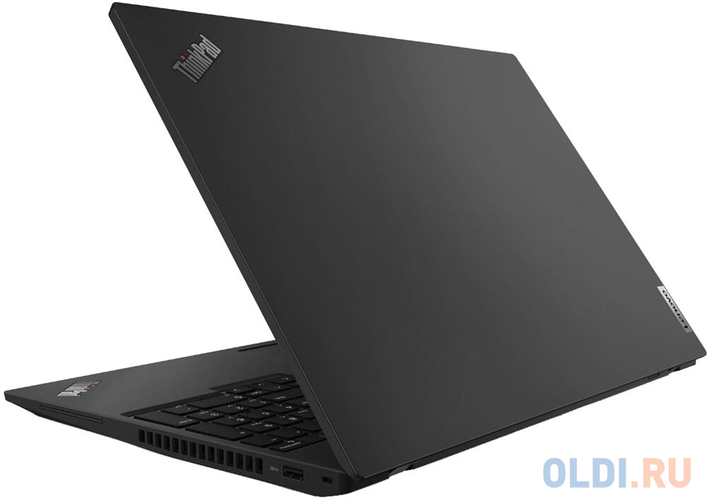 Ноутбук Lenovo ThinkPad T16 G1 Core i5 1235U 8Gb SSD512Gb Intel Iris Xe graphics 16" IPS WUXGA (1920x1200) noOS black WiFi BT Cam (21BV00E5RT) в Москвe