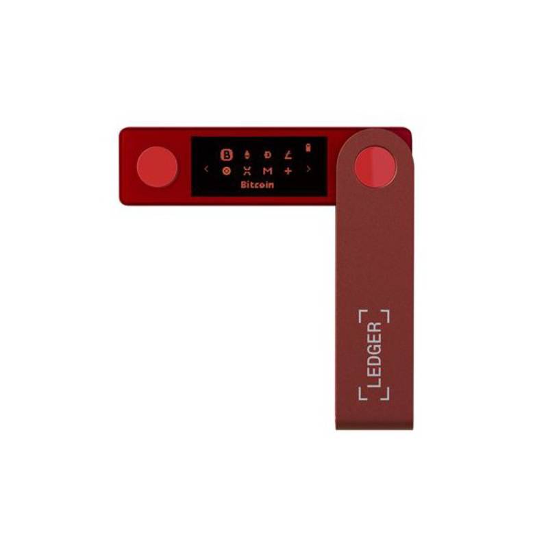 Аппаратный криптокошелек Ledger Nano X Ruby Red