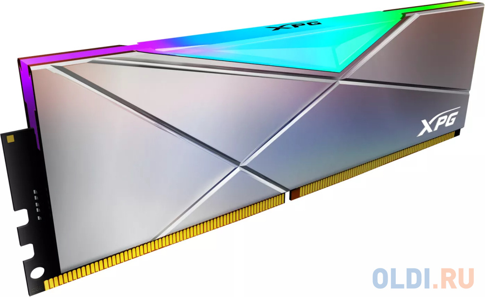 Модуль памяти ADATA XPG SPECTRIX D60G RGB DDR4 Общий объём памяти 16Гб Module capacity 8Гб Количество 2 4133 МГц Множитель частоты шины 19 1.4 В RGB с