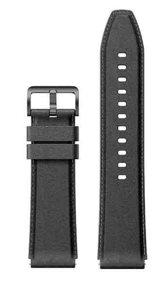 Ремешок Xiaomi Watch S1 Strap (Leather) Black