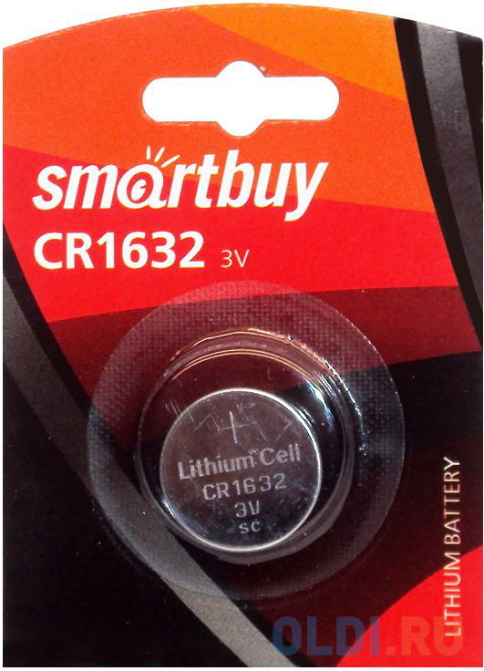 Батарейки Smart Buy CR1632/1B CR1632 1 шт в Москвe