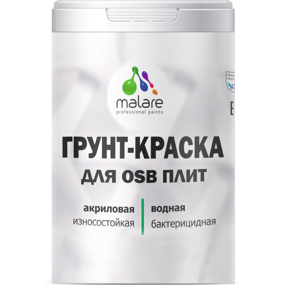 Матовая краска для osb плит MALARE