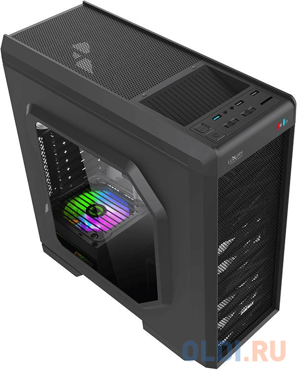 Корпус ATX GameMax G501X Без БП чёрный