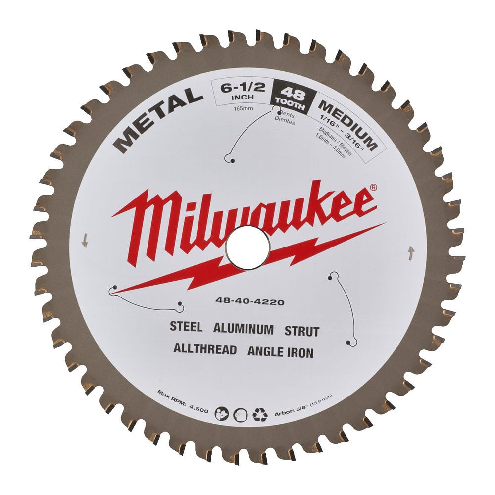 Пильный диск по металлу для циркулярной пилы Milwaukee