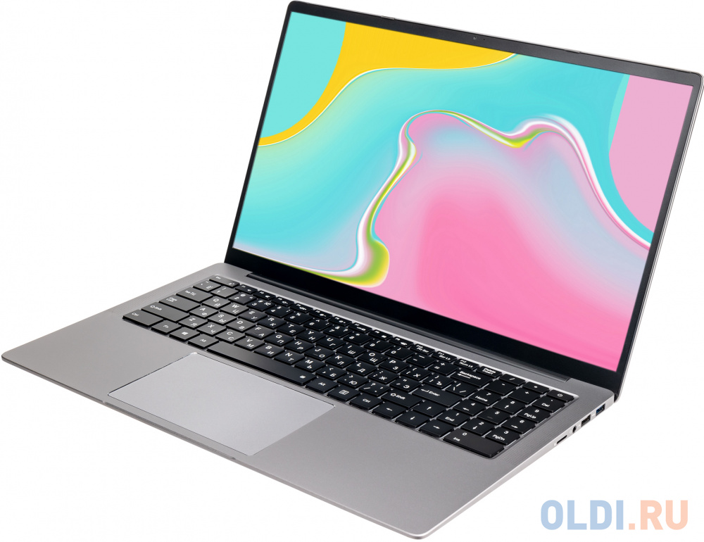 Ноутбук 16.1" IPS FHD HIPER Expertbook MTL1601 silver (Core i3 1215U/16Gb/512Gb SSD/VGA int/noOS) (MTL1601B1215UDS) в Москвe