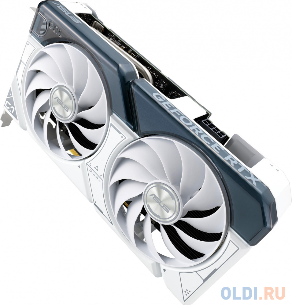 ASUS GeForce RTX 4060 8192Mb, Dual OC 8G White (Dual-RTX4060-O8G-White) 1xHDMI, 3xDP, Ret