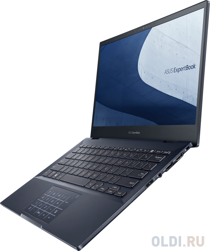 Ноутбук ASUS EXPERTBOOK B5 B5302CBA-EG0139X <90NX04W1-M005J0> i5-1235U/8GB/ 512GB SSD/13.3 FHD IPS 300nits 100% sRGB/Cam FHD/Backlit/FPR/Win 11P