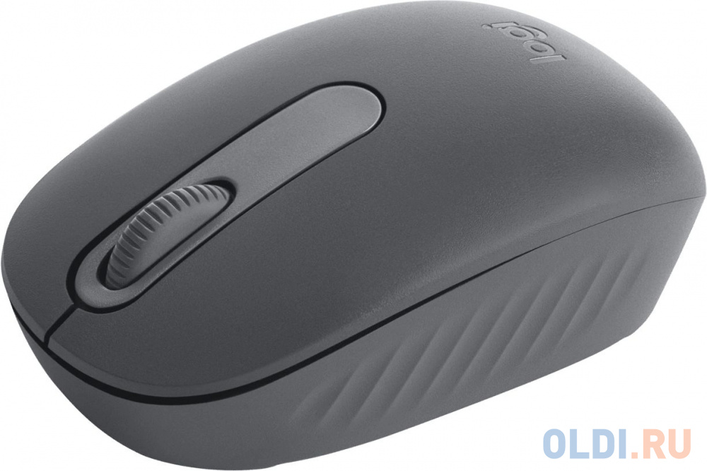 Мышь Logitech M196 графитовый оптическая 1000dpi беспров. BT для ноутбука (910-007315)