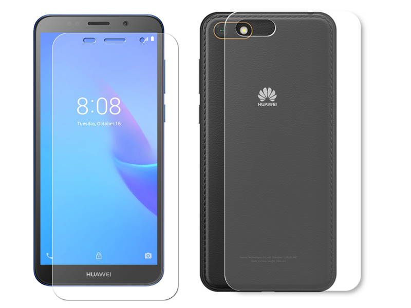 Гидрогелевая пленка LuxCase для Huawei Y5 Lite 0.14mm Front and Back Matte 86764