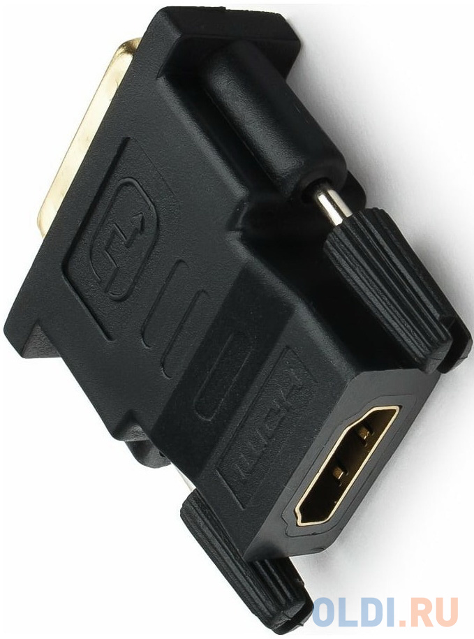 Bion Переходник HDMI-DVI 19F/19M (мама-папа), позолоченные контакты, черный [BXP-A-HDMI-DVI-2]