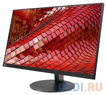 Монитор 27" Lenovo ThinkVision T27i-10 черный IPS 1920x1080 250 cd/m^2 4 ms HDMI DisplayPort VGA Аудио USB 61C6MAT1EU