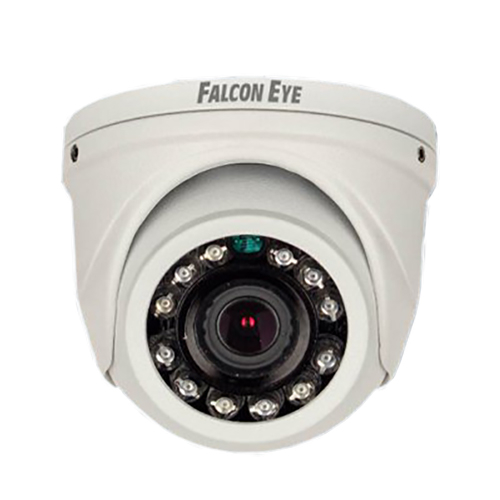 Камера AHD/TVI/CVI/CVBS Falcon Eye FE-MHD-D2-10 2.8 мм уличная, купольная, 2Мпикс, SONY IMX323, до 30 кадров/с, до 1920x1080, ИК подсветка 10 м, -40 - +60 в Москвe