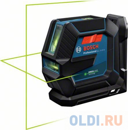 Лазерный Нивелир Bosch GLL 2-15 G + LB 10 + DK 10 + кейс