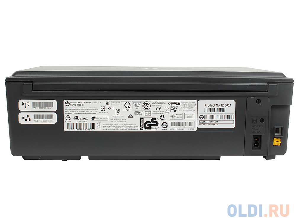 Принтер HP Officejet Pro 6230 <E3E03A A4, 18/10 стр/мин, дуплекс, USB, LAN, WiFi (замена CB863A OJ6100)