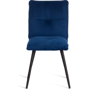 Стул обеденный TetChair Sweet, разборный, велюр, 46х55х88, Blue (синий) в Москвe