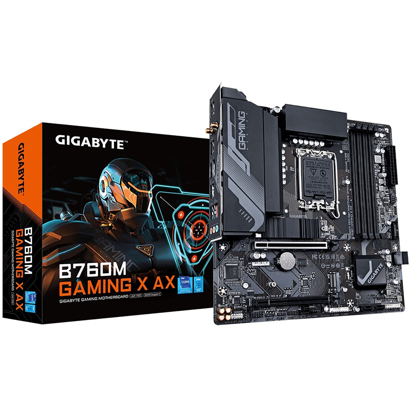 Материнская плата GigaByte B760M Gaming X AX DDR5