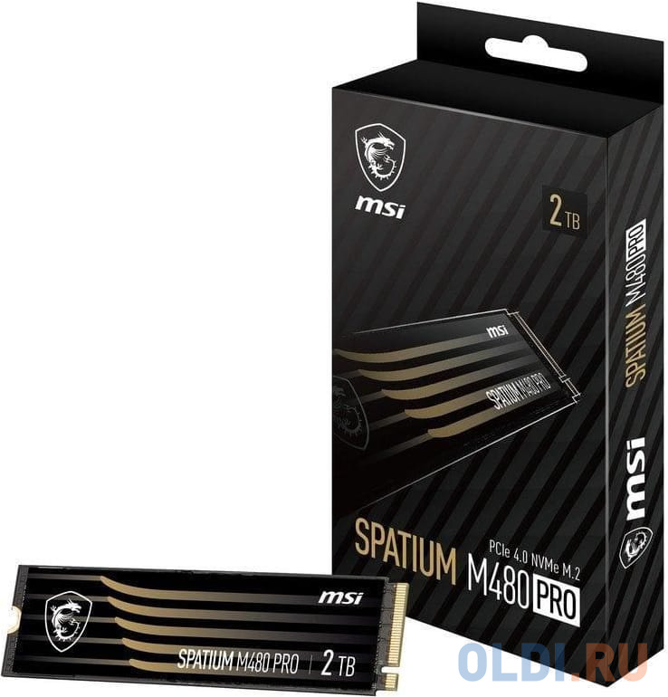 2TB PCIe 4.0 NVMe M.2 SPATIUM M480 PRO