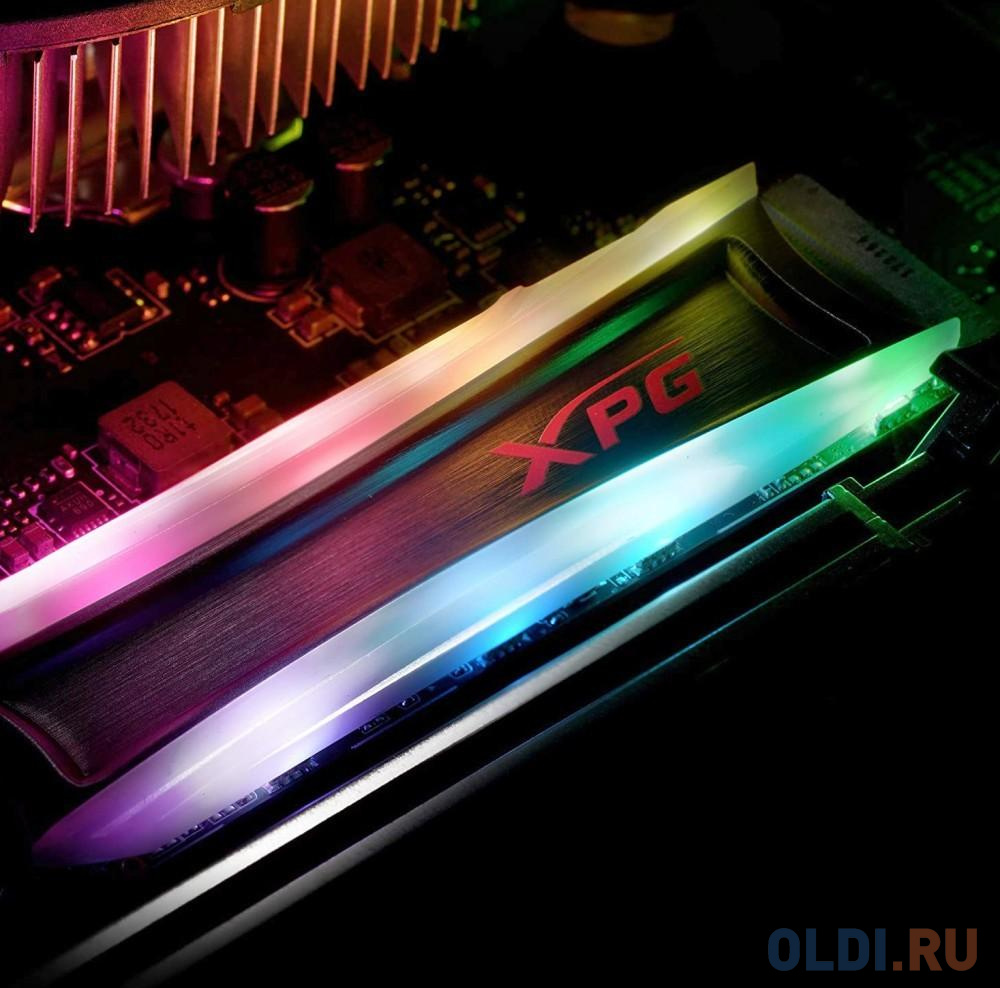 SSD накопитель A-Data XPG Spectrix S40G RGB 256 Gb PCI-E 3.0 x4 в Москвe