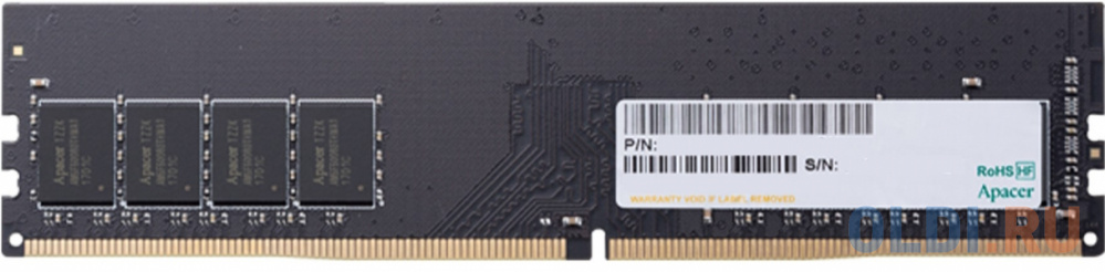 Apacer  DDR4   16GB  3200MHz DIMM (PC4-25600) CL22 1.2V (Retail) 1024*8  3 years (AU16GGB32CSYBGH/EL.16G21.GSH)