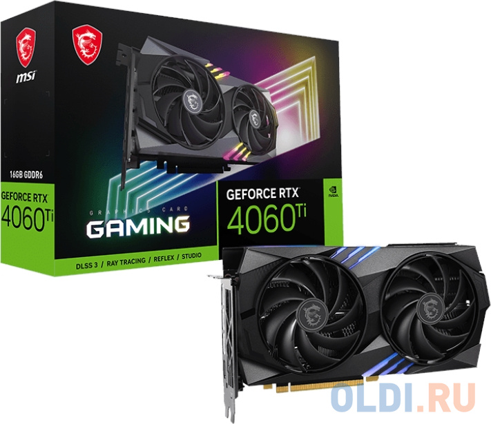 Видеокарта/ GeForce RTX 4060 Ti GAMING 16G