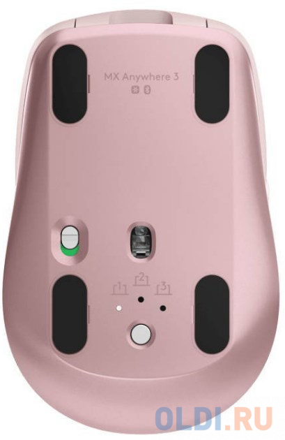 Мышь беспроводная Logitech MX Anywhere 3 ROSE 910-005990 розовый USB + Bluetooth 910-005990