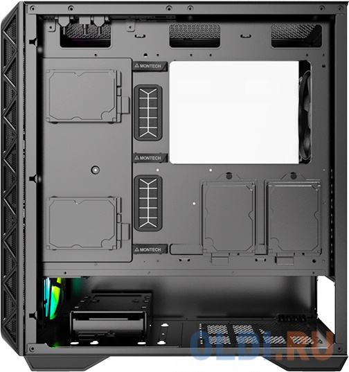 Корпус ATX MONTECH AIR 903 MAX Black Без БП черный в Москвe