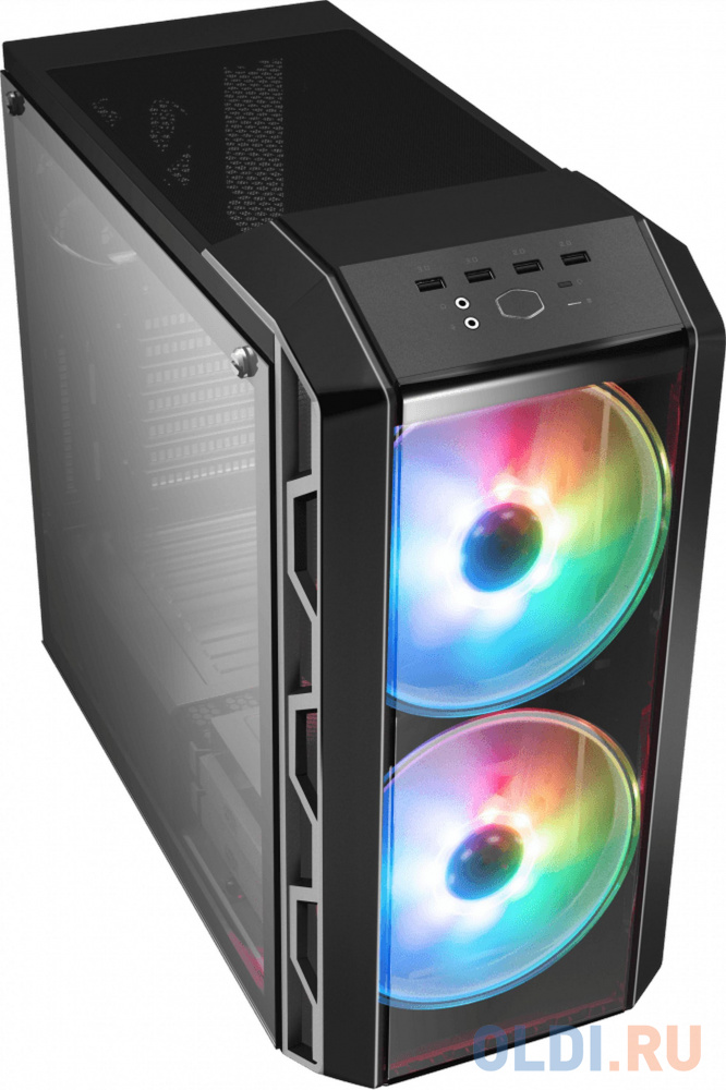 Корпус E-ATX Cooler Master MasterCase H500 ARGB Iron Grey Без БП серый