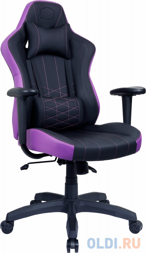 Кресло для геймеров Cooler Master Caliber E1 Gaming чёрный фиолетовый