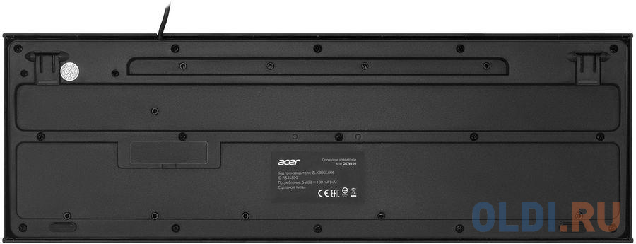 Клавиатура Acer OKW120 Black USB в Москвe