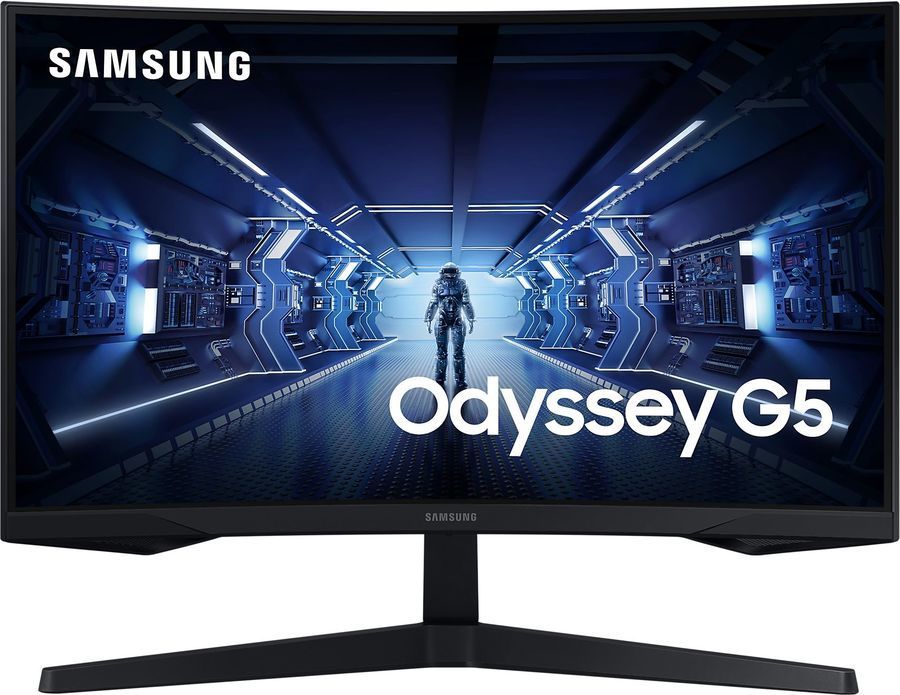 Монитор Samsung 27" Odyssey G5 C27G55TQBI черный (LC27G55TQBIXCI)