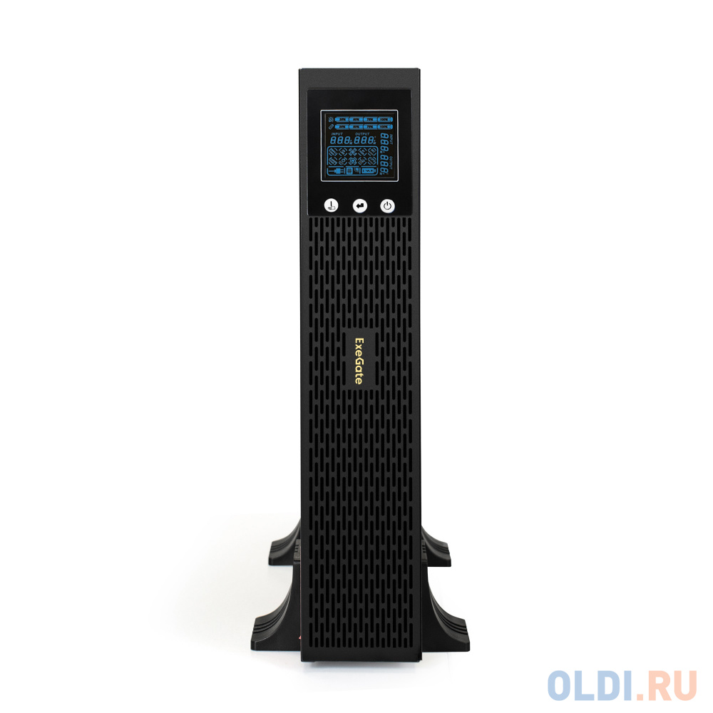 Exegate EP285642RUS ИБП Pure Sine Wave ExeGate SinePower UHB-1000.LCD.AVR.C13.RJ.USB.2U <1000VA/800W, LCD, AVR, 8*IEC-C13, RJ45/11, USB, Rackmount