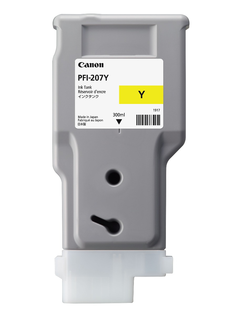 Картридж CANON PFI-207 Y желтый