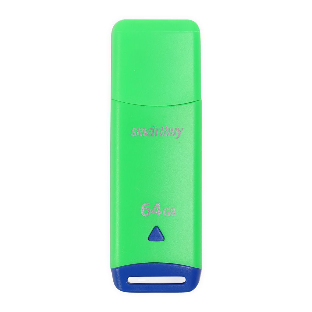 Флешка 64Gb USB 2.0 SmartBuy Easy, зеленый (SB064GBEG)