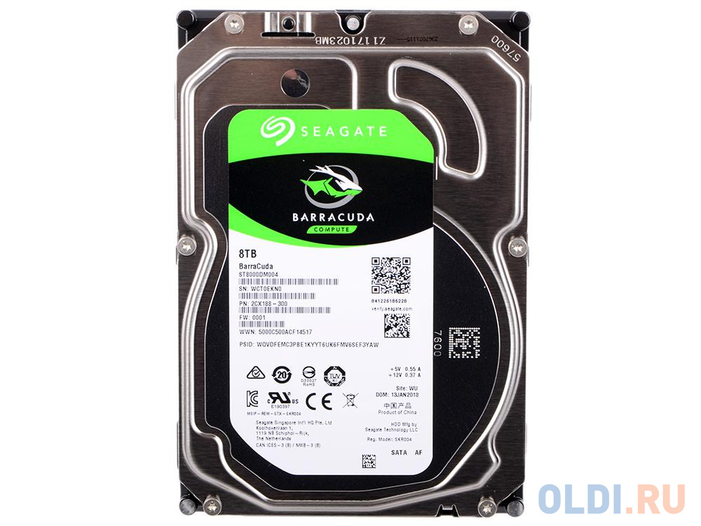 Жесткий диск Seagate Barracuda ST8000DM004 8 Tb в Москвe