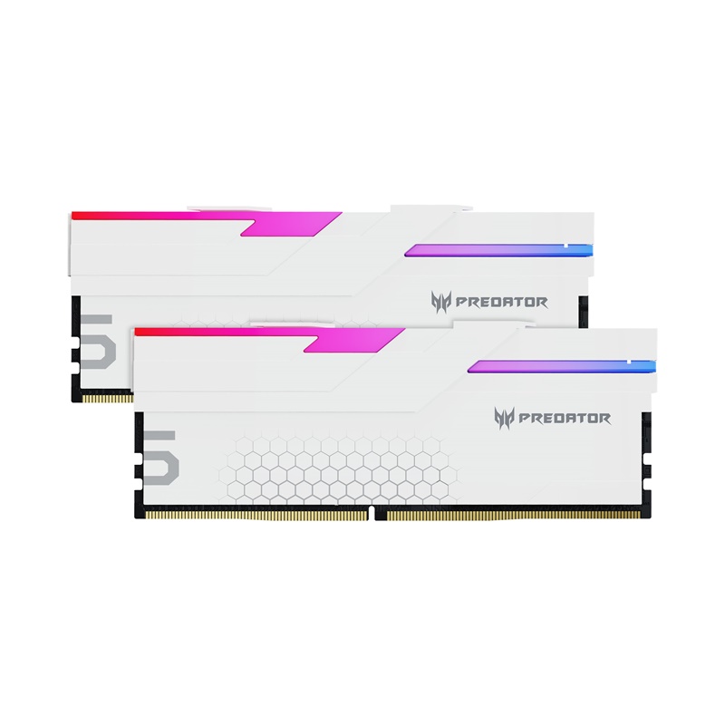 Комплект памяти DDR5 DIMM 32Gb (2x16Gb), 6600MHz, CL34, 1.4V, Acer, Predator Hermes RGB (BL.9BWWR.393) Retail