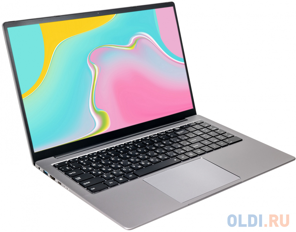 Ноутбук 16.1" IPS FHD HIPER Expertbook MTL1601 silver (Core i3 1215U/16Gb/512Gb SSD/VGA int/noOS) (MTL1601B1215UDS) в Москвe