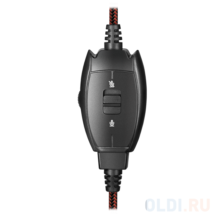 Игровая гарнитура проводная Sven AP-G333MV черный красный